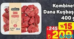 KOMBİNET DANA KUŞBAŞI 400 G KOMBİNET DANA KUŞBAŞI 400 G